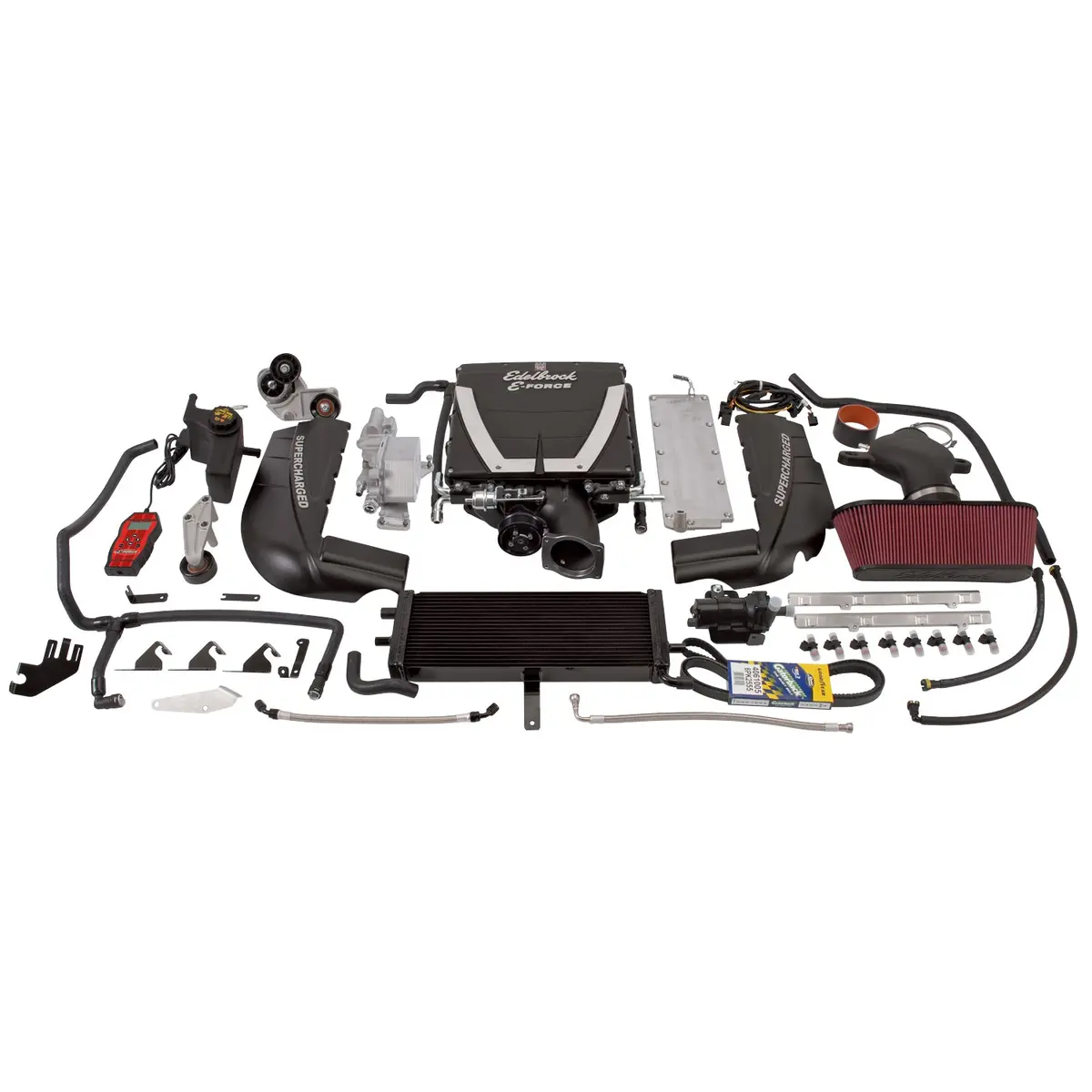 Edelbrock 1572 Stage 1 Supercharger Kit For 2006-2013 Corvette Z06 Ls7 W/ Tune 1