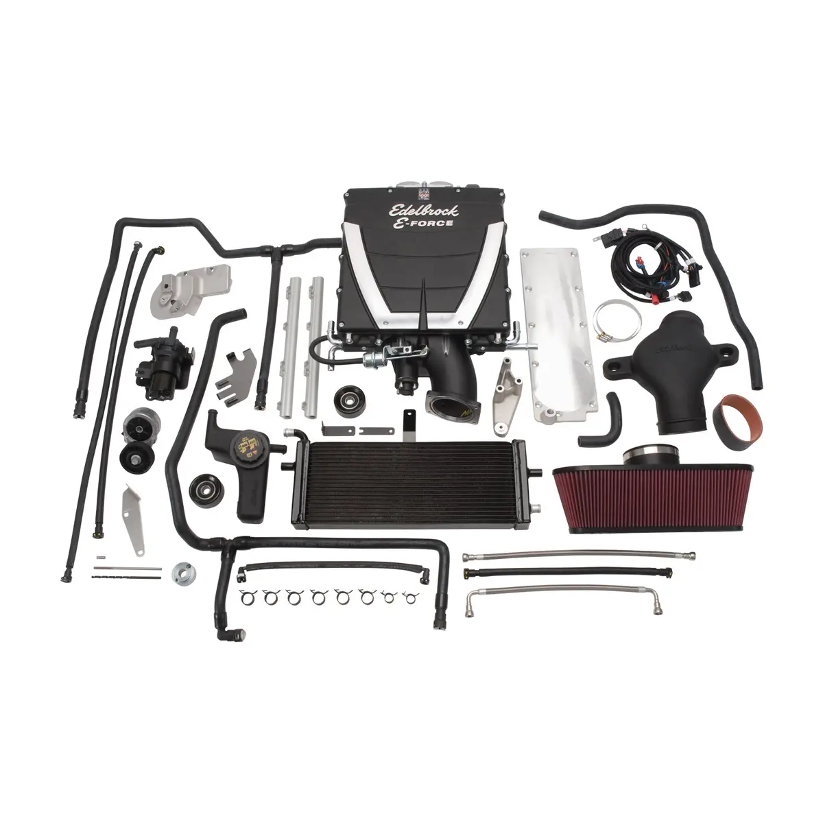 Edelbrock 1595 Pro-Tuner Supercharger Kit For 2005-2007 Corvette Ls2 W/O Tune 1
