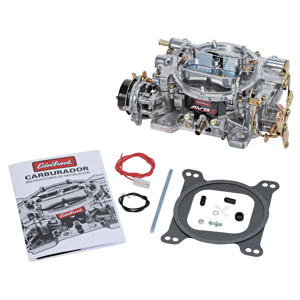 Edelbrock 1906 Avs2 Carburetor #1906 650 Cfm With Electric Choke, Satin Finish (Non-Egr) 1