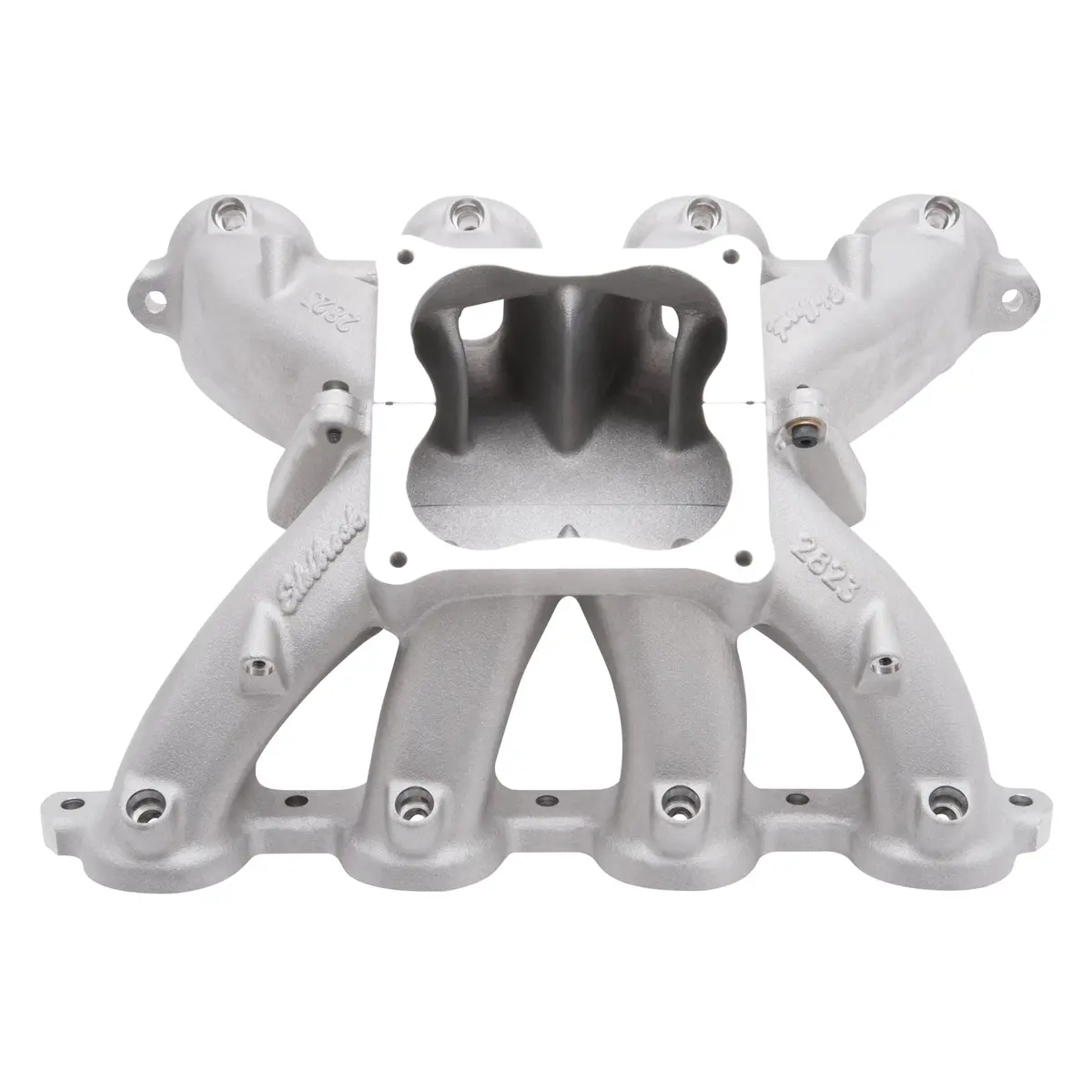 Edelbrock 2823 Super Victor Dominator  Carburetor Intake Manifold For Small-Block Chevy Lsr 1