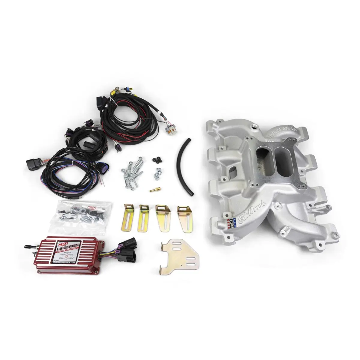 Edelbrock 7118 Performer Rpm Intake Manifold For Chevy Ls1 Cathedral Port 1