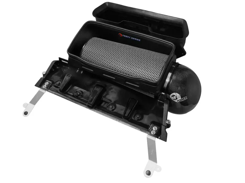 Afe 57-10022K Track Series Carbon Fiber Cold Air Intake W/ Pro 5R Filter For 2021-2024 Ram 1500 Trx 6.2 1