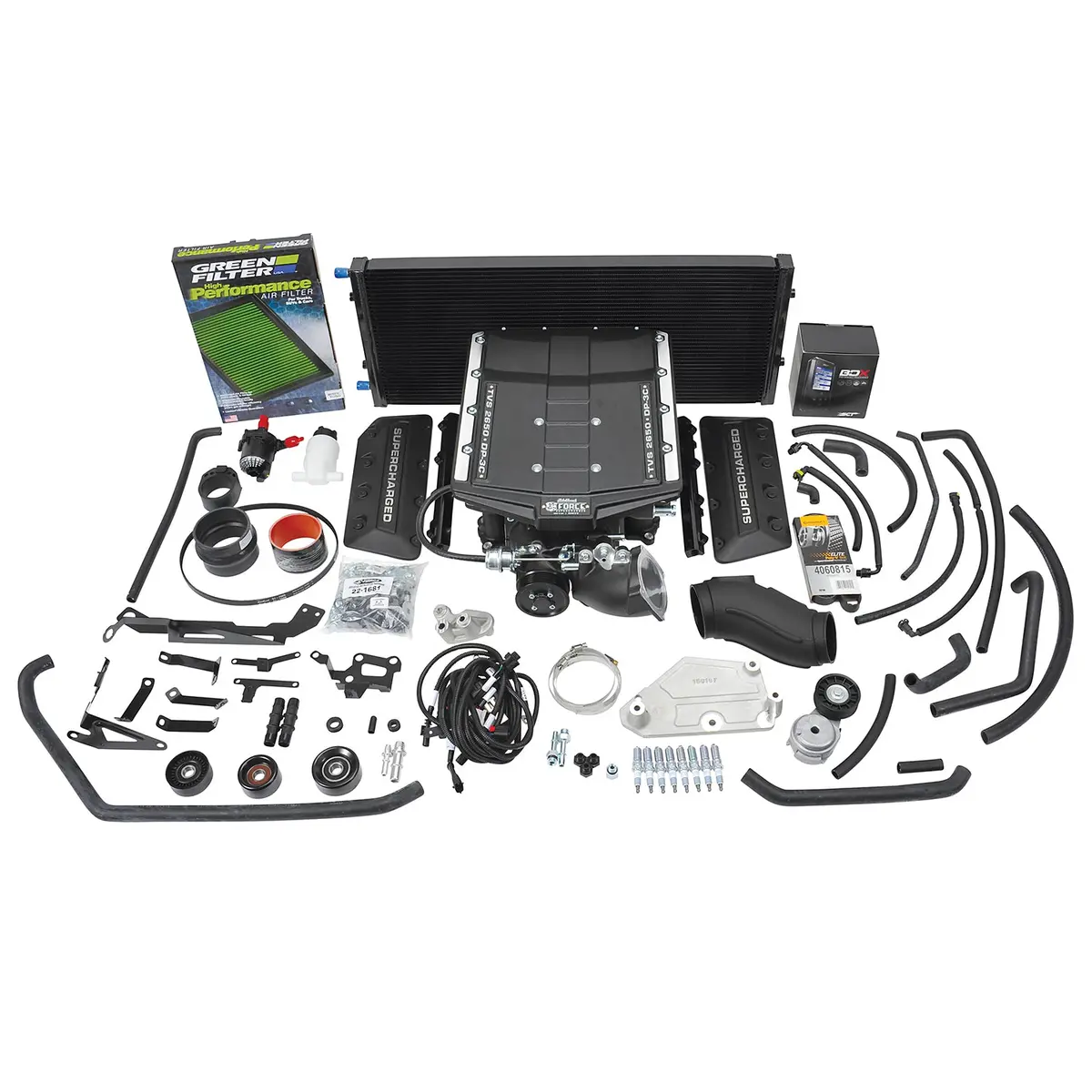 Edelbrock 15812 Stage 1 Supercharger Kit For 2019-2021 Ford F-150 5.0L 4V W/ Tune 1
