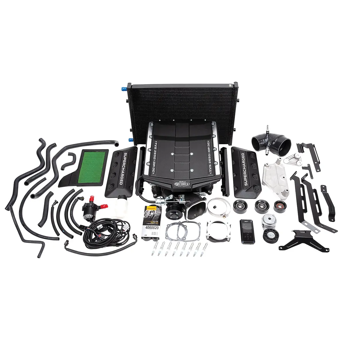 Edelbrock 15832 Stage 1 Supercharger Kit For 2018-2021 Ford Mustang 5.0L W/ Tune 1