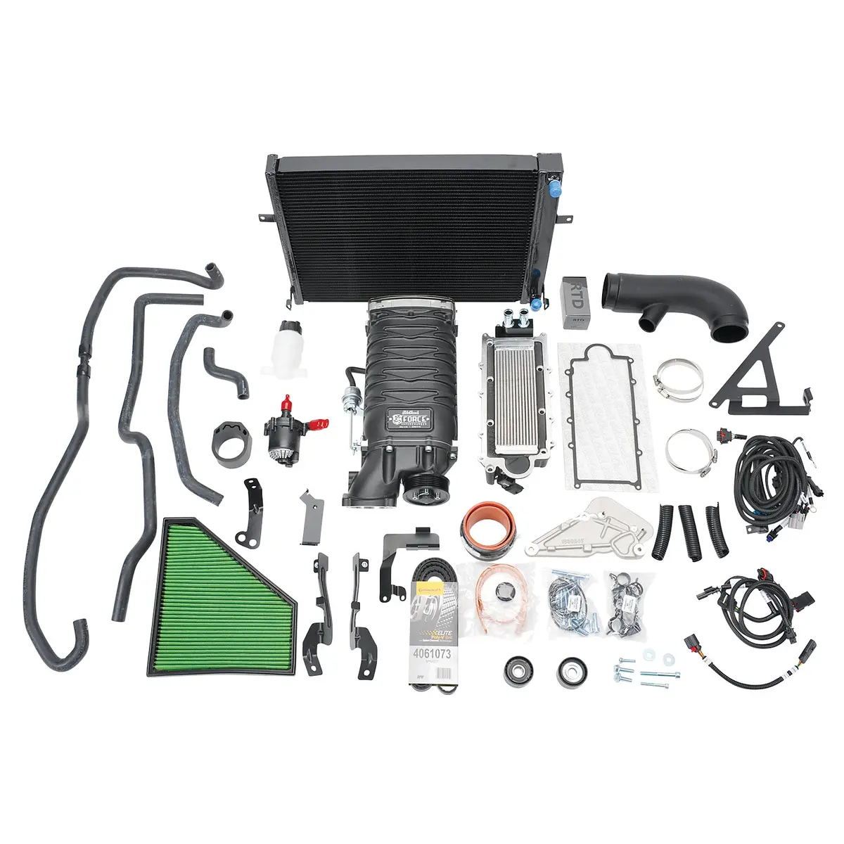 Edelbrock 15995 Stage 1 Supercharger Kit For 2016-2023 Camaro 3.6L V6 W/ Tune 1