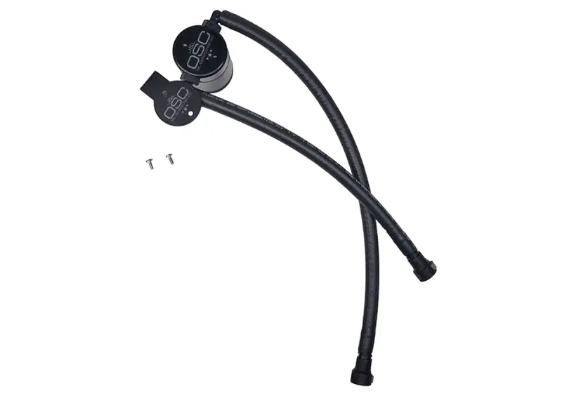 J&L 3087D-B Driver Side Oil Separator 3.0 - Black Anodized For 2014-2019 Chevrolet Corvette Lt1 6.2L 1