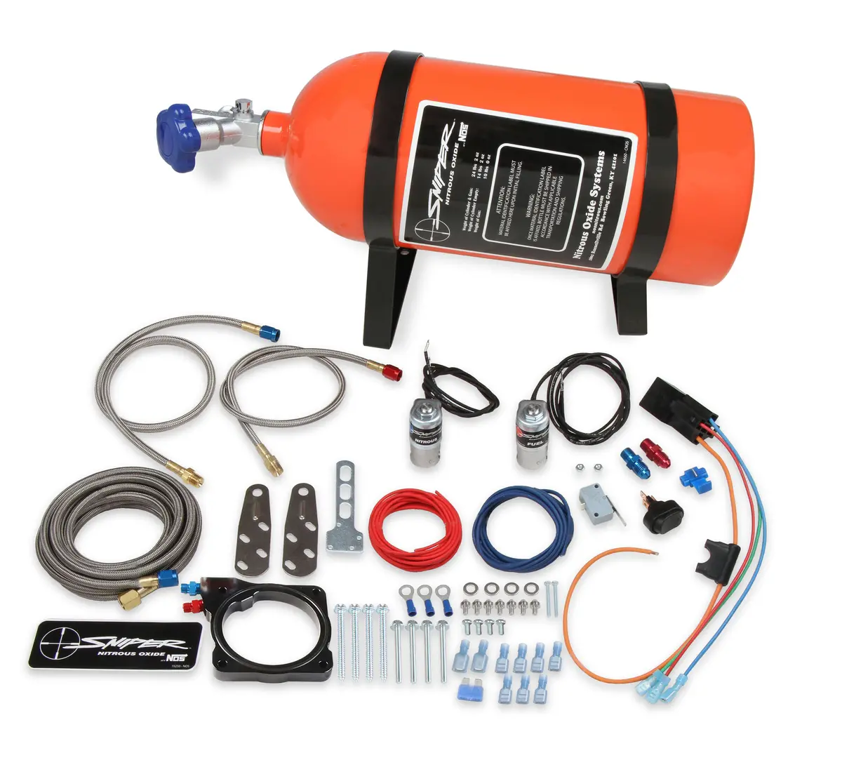 Nos Sniper 07167Nos Plate Wet Nitrous System For 2005-2020 5.7L / 2005-2010 6.1L Hemi 1