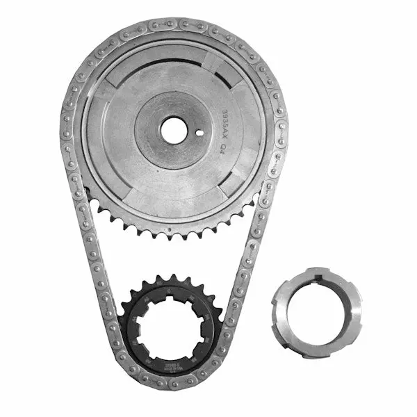 Engine Pro 08-9035T-9 Single Roller Timing Chain Set For Gm Gen Iv Ls - 1 Bolt; 58X 1