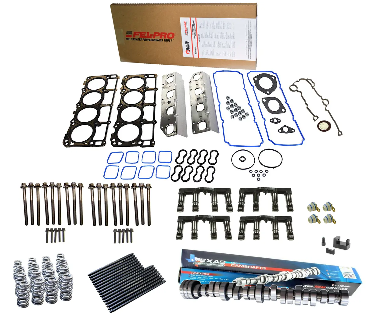 Performance Mds Delete Kit W/ Your Choice Of Texas Speed Camshaft For 2009+ Dodge Chrysler Jeep 5.7L Hemi 1