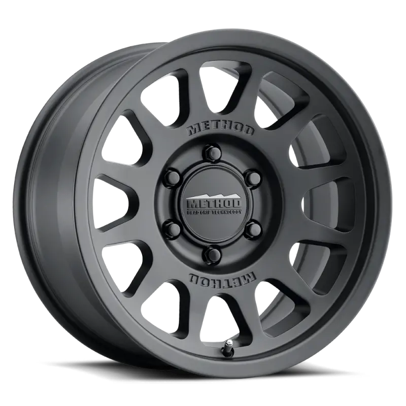 Method Mr703 17X8.5 0Mm Offset 6X5.5 106.25Mm Cb Matte Black Wheel 1