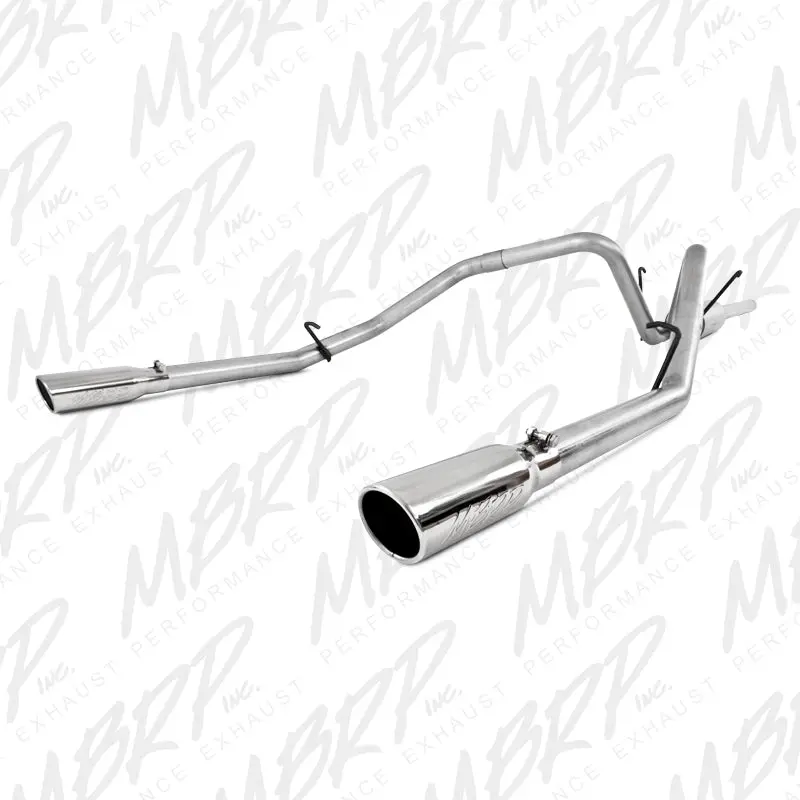 Mbrp S5126al 2.5" Aluminized Cat Back, Dual Split Rear For 2006-2008 Dodge Ram Hemi 1500 5.7L Sc/Cc-Sb 1