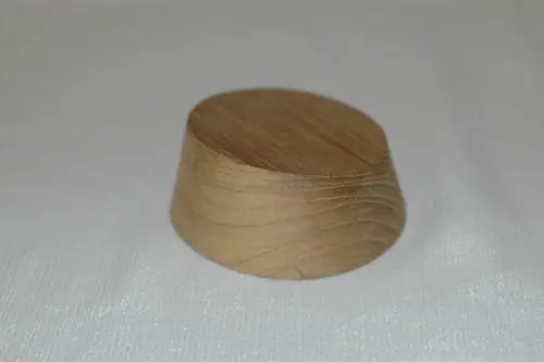 2.75" Teak Winch Or Compass Canted Mounting Pad Angled 1
