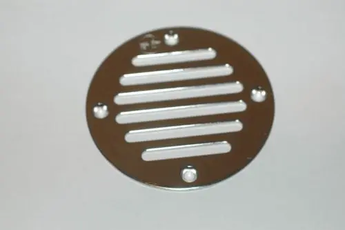 Gem Products 2519 Stainless Steel Deck Drain Vent Cover Gemlux Scupper Screen 1
