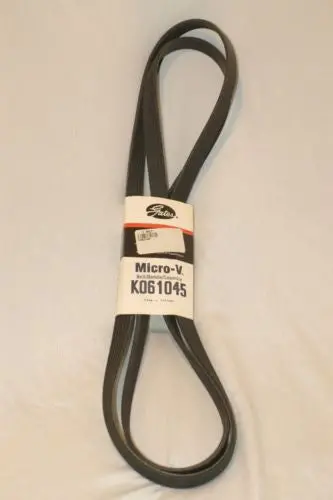 Gates K061045 Micro-V Serpentine Belt 1