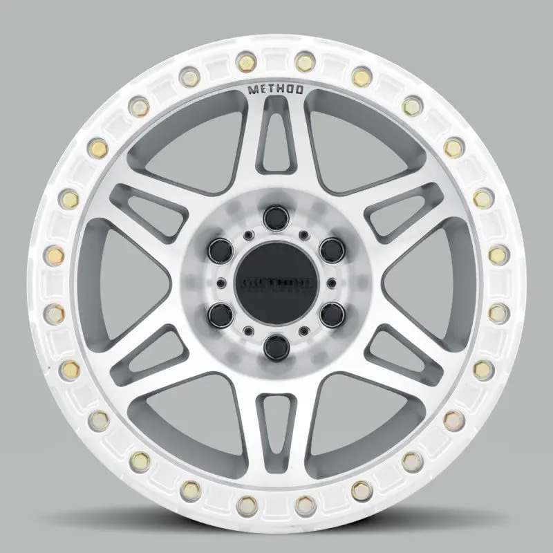 Method Mr106 Beadlock 17X9 -44Mm Offset 5X5 71.5Mm Cb Machined/Clear Coat W/Bh-H24125 Wheel 1