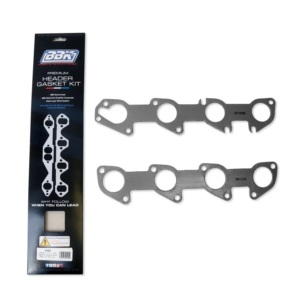 Bbk 1405 Exhaust Header Gasket Set For Dodge Gen Iii Hemi 5.7L 6.1L 1