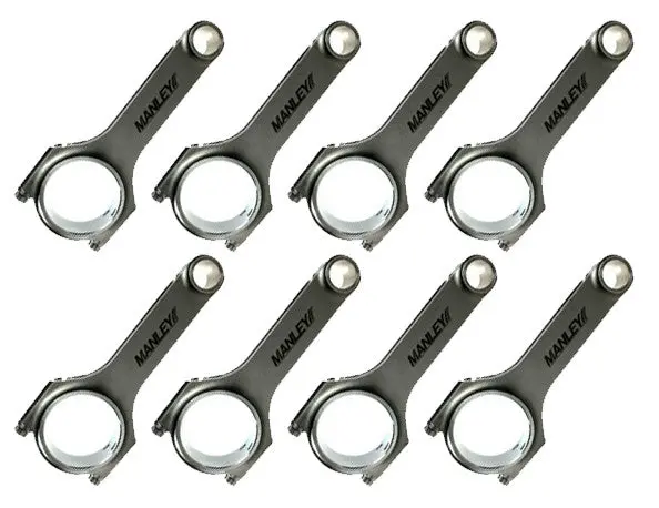 Manley 15057R-8 H-Tuff H-Beam 6.125" Connecting Rod Set For Gen Iii Hemi 5.7L 6.1L 6.4L 1