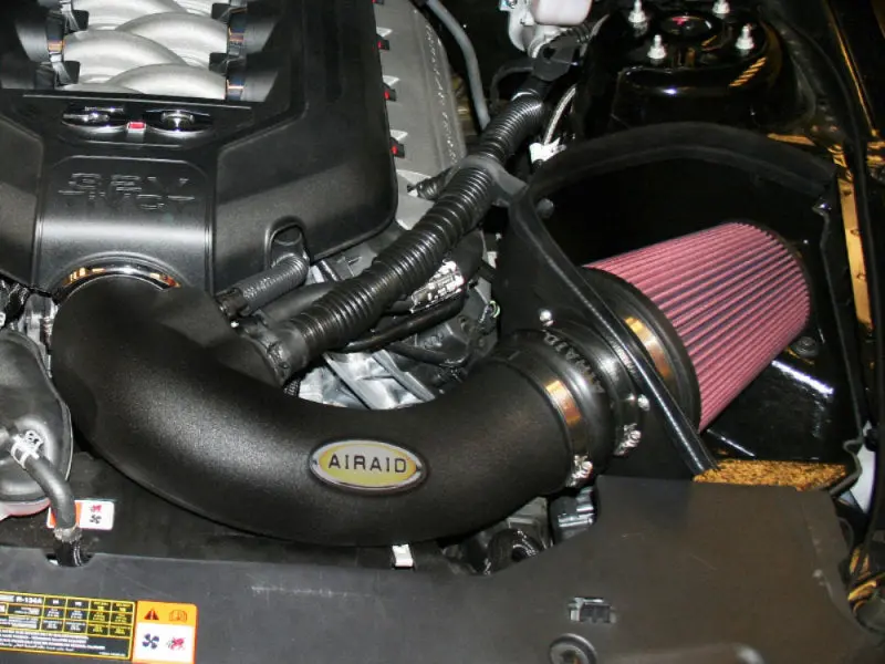 Airaid 11-14 Ford Mustang Gt 5.0L Race Only (No Mvt) Mxp Intake System W/ Tube (Oiled / Red Media) 1