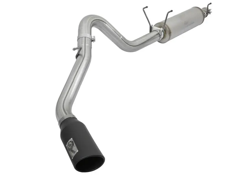 Afe Machforce Xp 4In Exhausts Cat-Back Ss Side Exit 14-17 Dodge Ram 2500 V8-6.4L Hemi W/ Black Tips 1