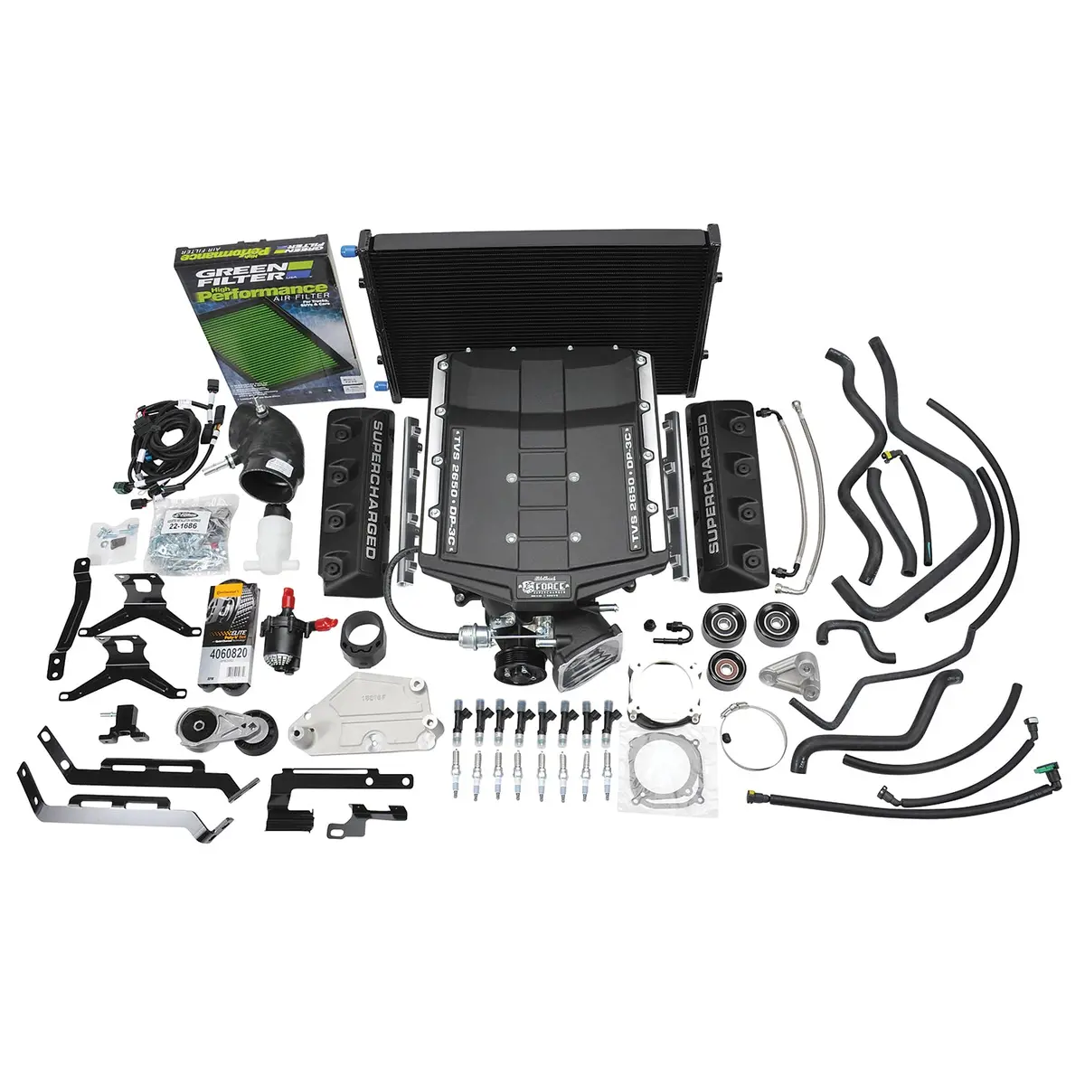 Edelbrock 158380 Stage 1 Supercharger For 2015-2017 Ford Mustang 5.0L W/O Tune 1