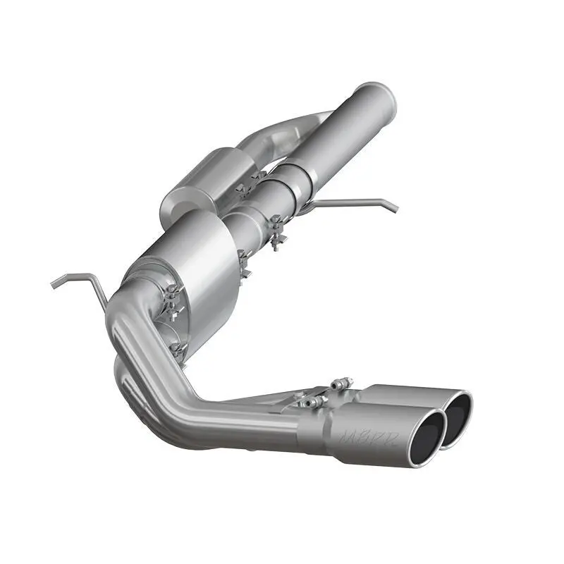 Mbrp 09+ Chevrolet Silverado 1500 3In Cat Back Pre-Axle Dual Outlet W/ 4In Tip - Al 2