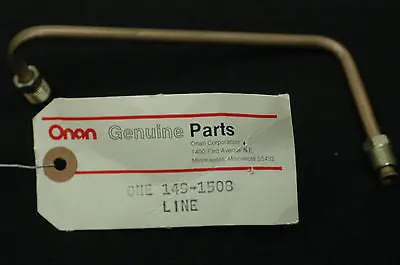 Onan 149-1508 Fuel Line Metal 1