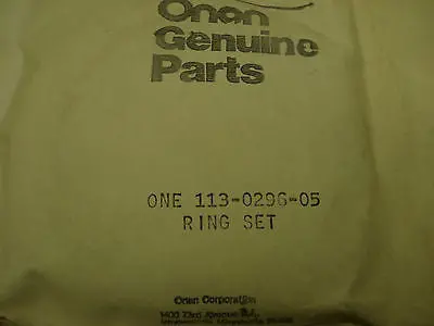 Onan 113-0296-05 Ring Set 1