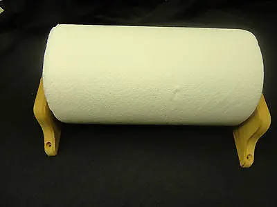 Teak Paper Towel Holder Rack Or Towel Rack 1