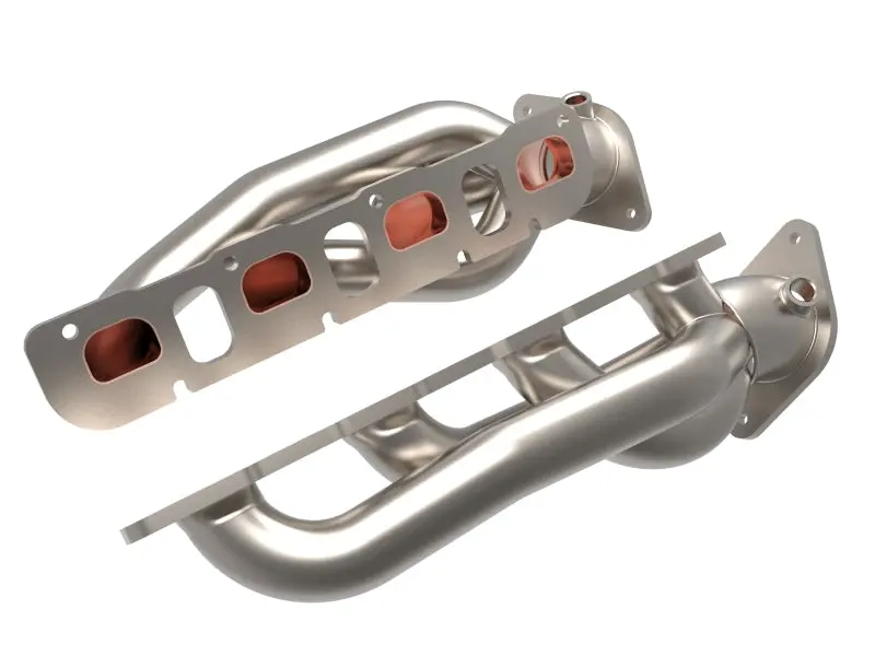 Afe 48-32030-T Power Twisted Steel 304Ss Shorty Headers For 2021-2024 Ram 1500 Trx 6.2L 1