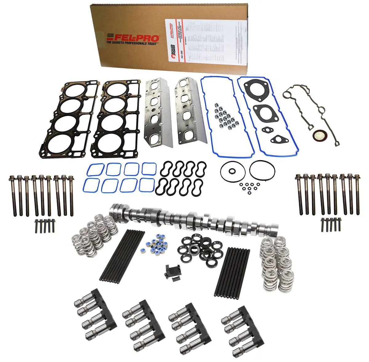 Stage 2 Performance Comp Cams Hrt Camshaft Kit For 2009-2020 Gen Iii Vvt 5.7L Hemi 1
