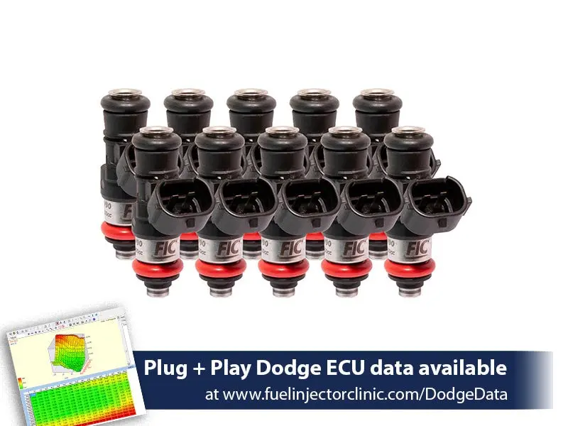 2150Cc Fic Fuel Injector Clinic Injector Set For Dodge Viper Zb1 ('03-'06) 1