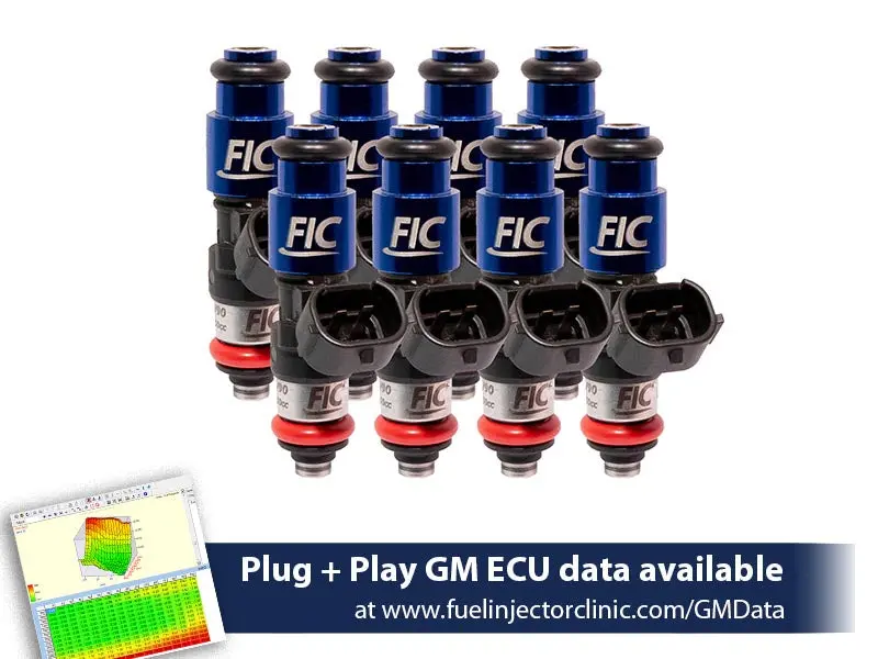 2150Cc (240 Lbs/Hr At Oe 58 Psi Fuel Pressure) Fic Fuel  Injector Clinic Injector Set For Ls2 Engines (High-Z) 1