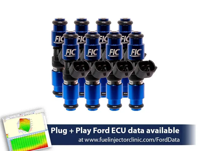 2150Cc (200 Lbs/Hr At 43.5 Psi Fuel Pressure) Fic Fuel  Injector Clinic Injector Set For Ford Raptor (2010-2014) Injector Sets 1