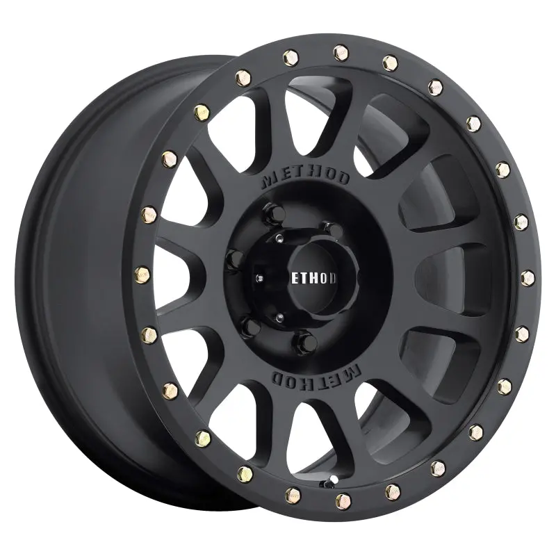 Method Mr305 Nv 20X10 -18Mm Offset 6X135 94Mm Cb Matte Black Wheel 1