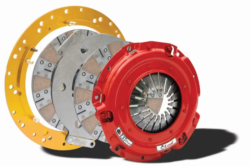 Mcleod 6405807M Rxt Twin Disc Ceramic Clutch Kit With Steel Flywheel, 8-Bolt Flange For Gm Lsa & Lsx Crate Engines 1