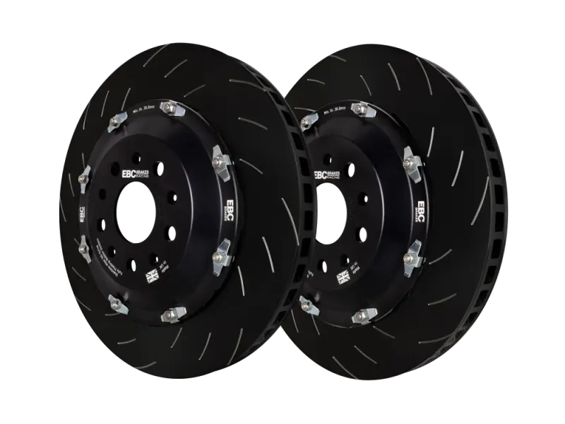 Ebc Racing 2020+ Chevrolet Corvette Stingray 6.2L (W/Z51 Perf Package) 2 Piece Sg Racing Rear Rotors 1