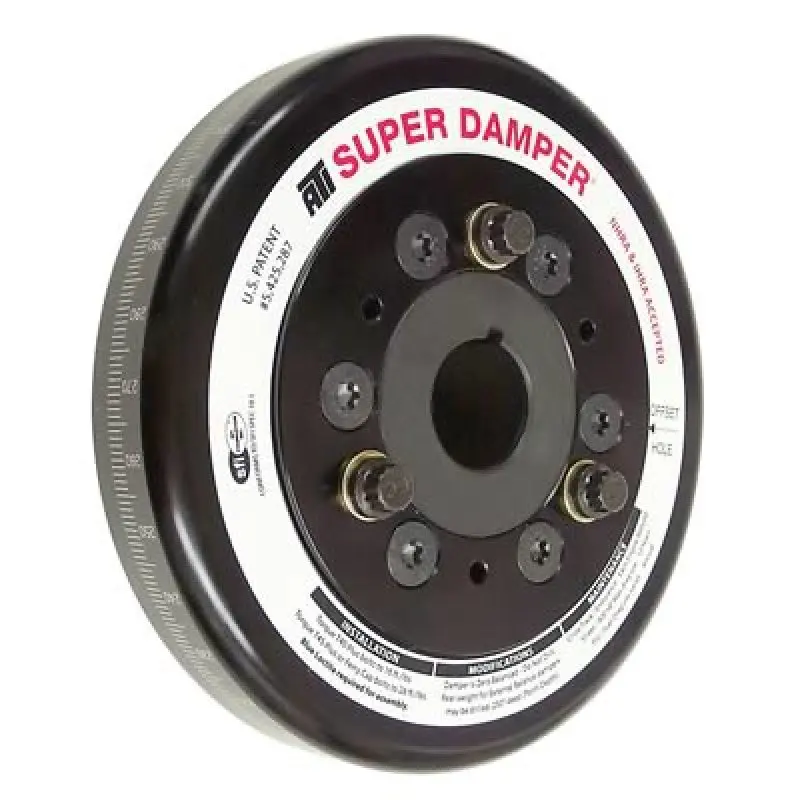 Ati 918844 Damper - 5.67In - Alum - 6 Grv - 25 Percent Ud - Ls1/Ls2 - F & V Body - No A/C - 1Pc 1