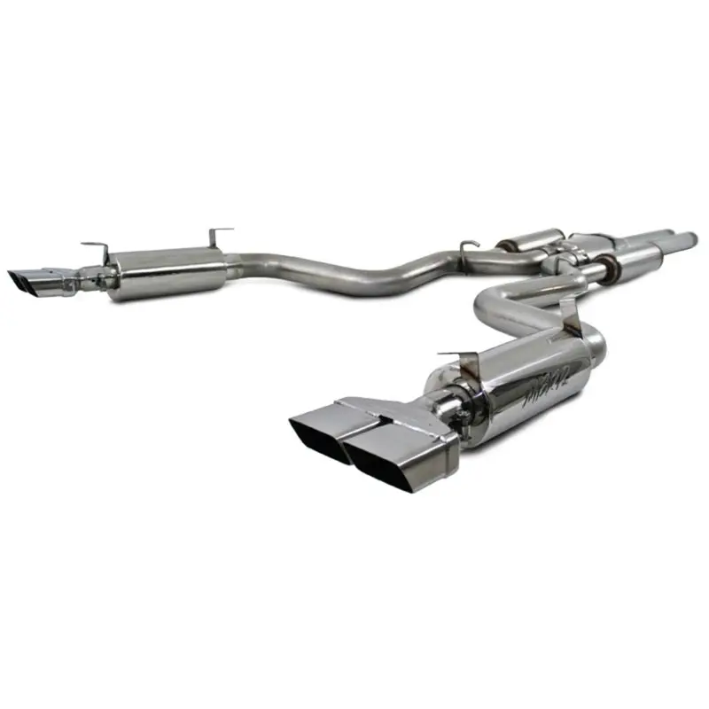 Mbrp S7110304 Armor Pro Series T304 Stainless Steel Cat Back Exhaust For 2008-2014 Dodge Challenger Srt 1