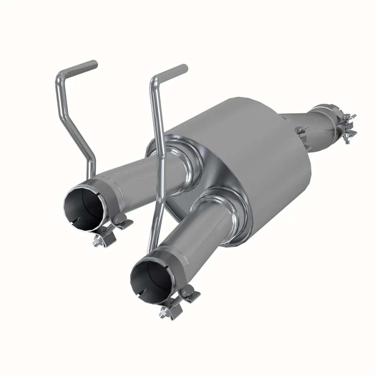 Mbrp S5141409 3" Single In 2.25" Dual Out High Flow Muffler Replacement For 2009-2024 Ram 1500 5.7L Hemi 1