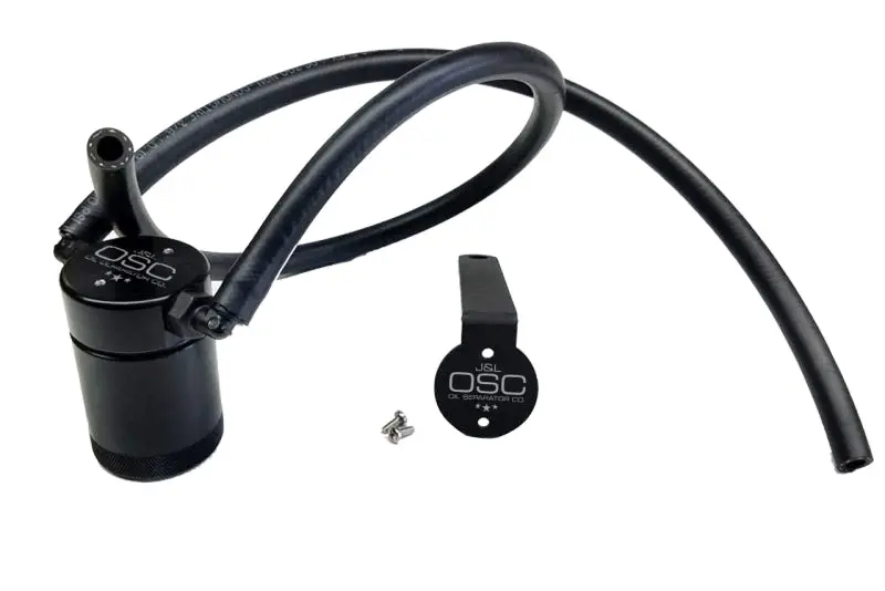 J&L 3084D-B Driver Side Oil Separator 3.0 - Black Anodized For 1997-2013 Chevy/Gm Truck/Suv 4.8L/5.3L/6.0L/6.2L 1
