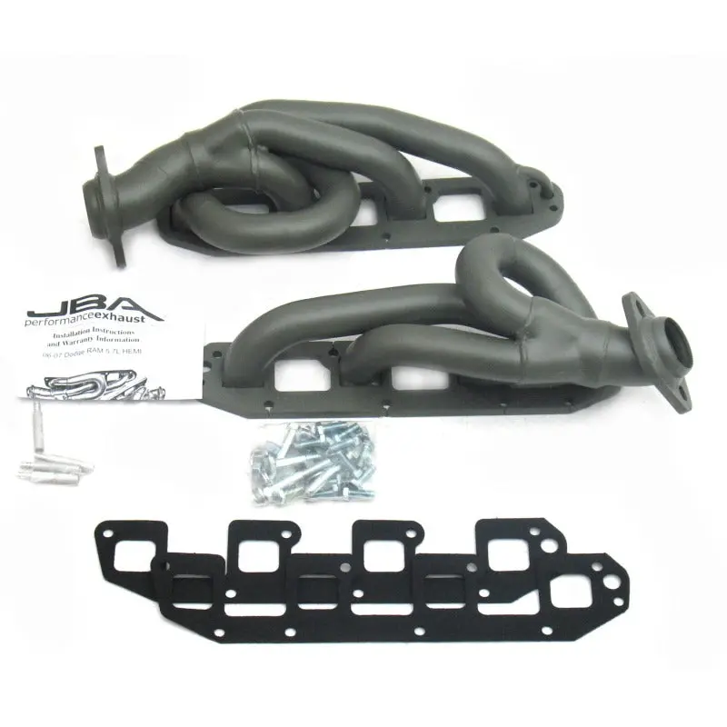 Jba 1961S-1Jt 1-5/8" Shorty Headers Titanium Ceramic For 03-08 Dodge Ram 1500/2500/3500 5.7L Hemi 1