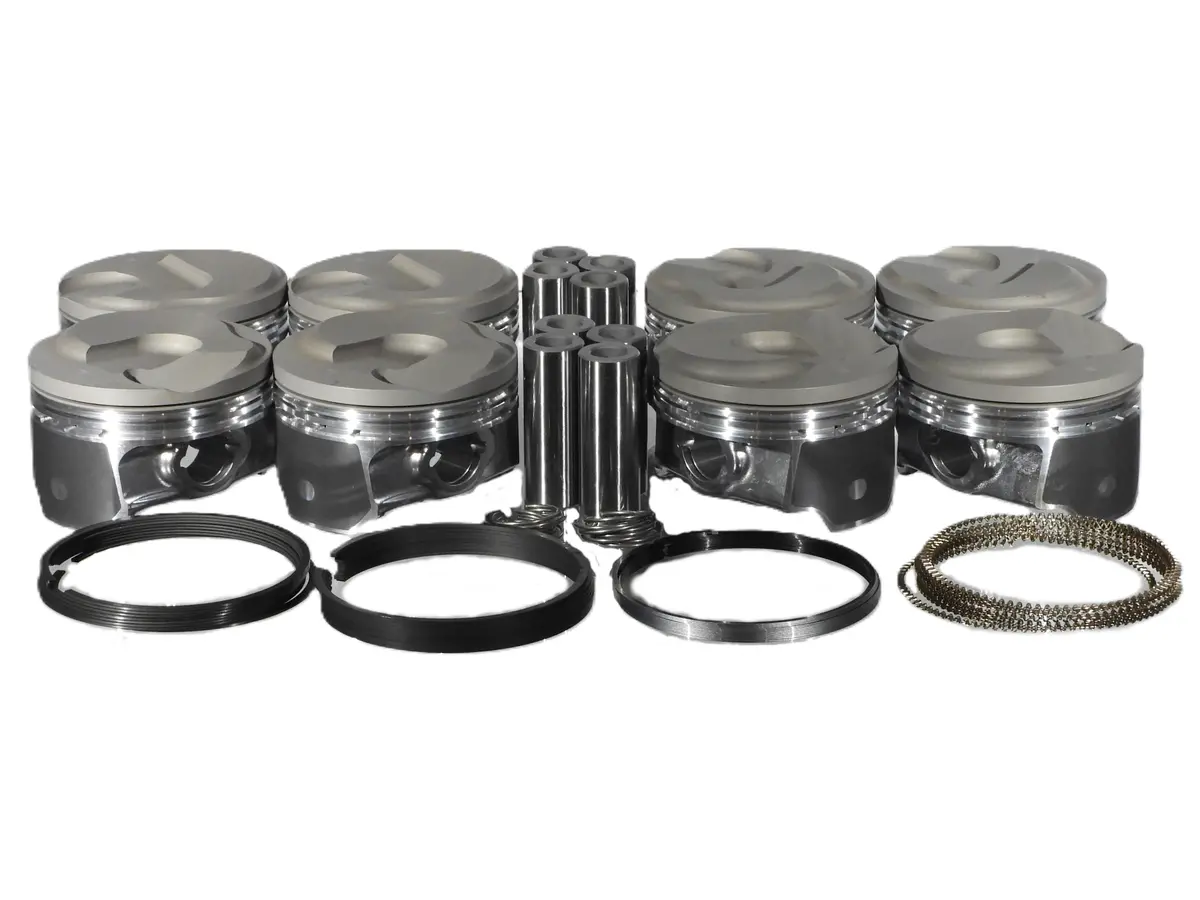 Silvolite 3541Hca Pistons Set W Rings For 2014+ Chevy Gm Gen V L83 L84 5.3L 1