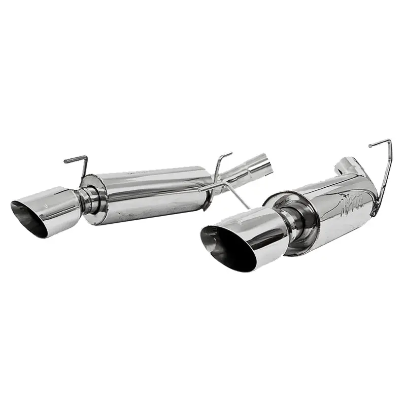 Mbrp 05-10 Ford Mustang Gt 5.0/Shelby Gt500 Dual Mufflers Axle Back Split Rear T304 1