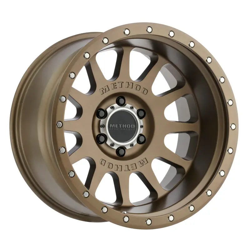 Method Mr605 Nv 20X12 -52Mm Offset 6X5.5 106.25Mm Cb Method Bronze Wheel 1