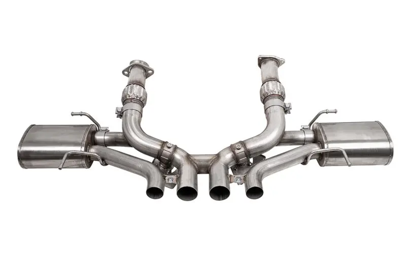 Corsa 23-24 Chevrolet Corvette C8 Z06 3In Valved Cat-Back Exhaust Muffler System (Reuses Stock Tips) 1