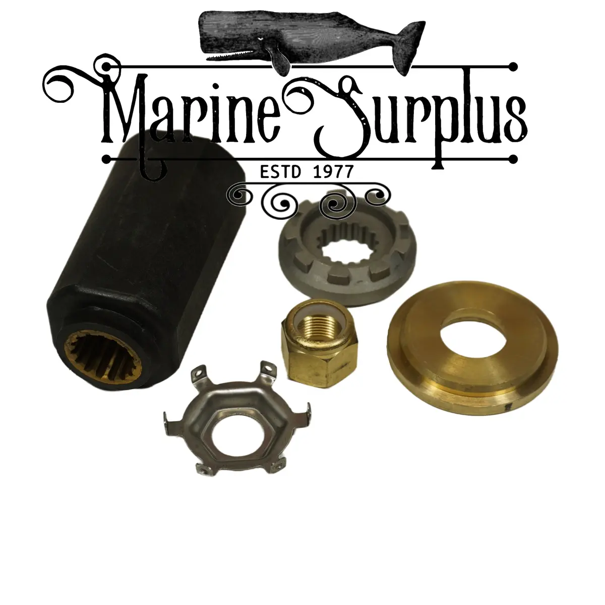 Mercury Propeller D Prop Nut & Hub Hardware Kit 40-140 Hp - 835257Q1 1