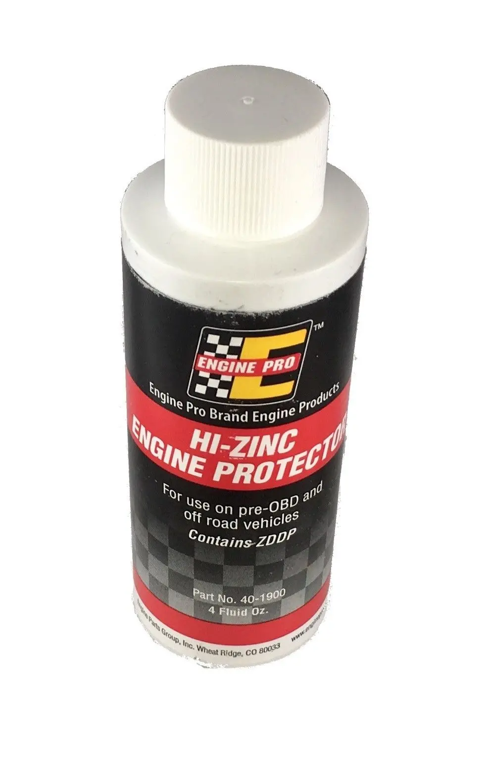 Engine Pro 40-1900 Hi-Zinc Zddp Zinc Protective Engine Oil Additive Lube 4 Oz Bottle 1