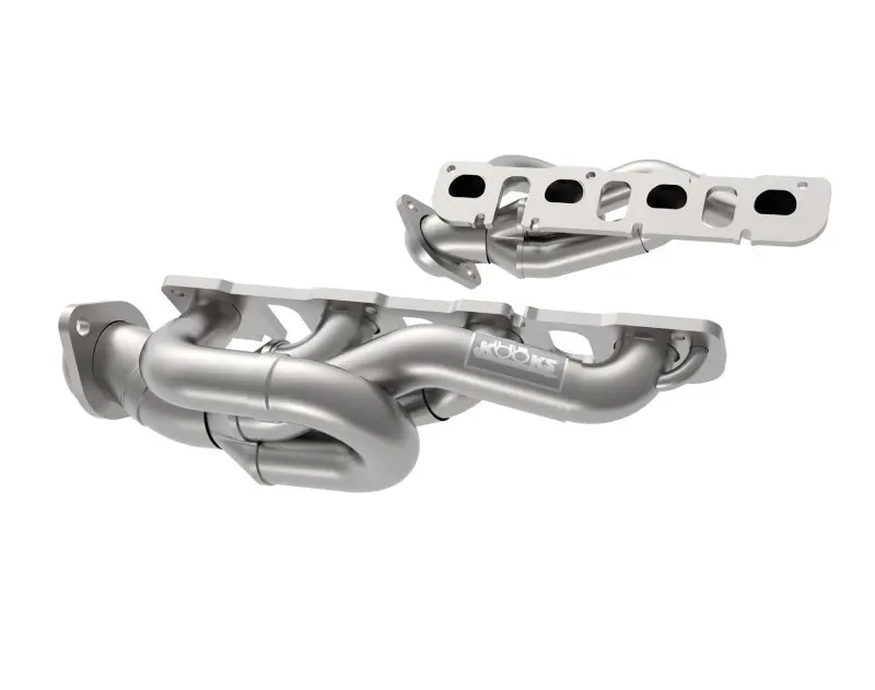 Kooks 35101110 1-5/8" X 1-3/4" Stainless Steel Shorty Headers For 2009-2018 Dodge 1500 Hemi Truck 1