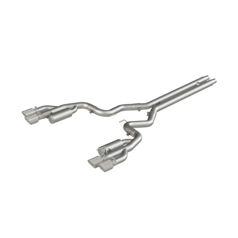 Mbrp 2018-2019 Ford Mustang Gt 5.0 3In Cat Back Quad Tip Race Version - Al 1