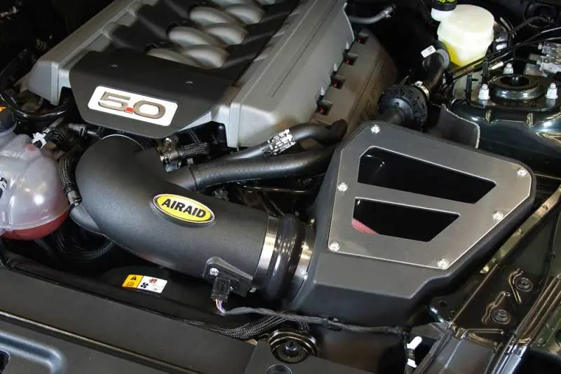 Airaid 2015 Ford Mustang 5.0L V8 Intake System (Oiled / Red Media) 1